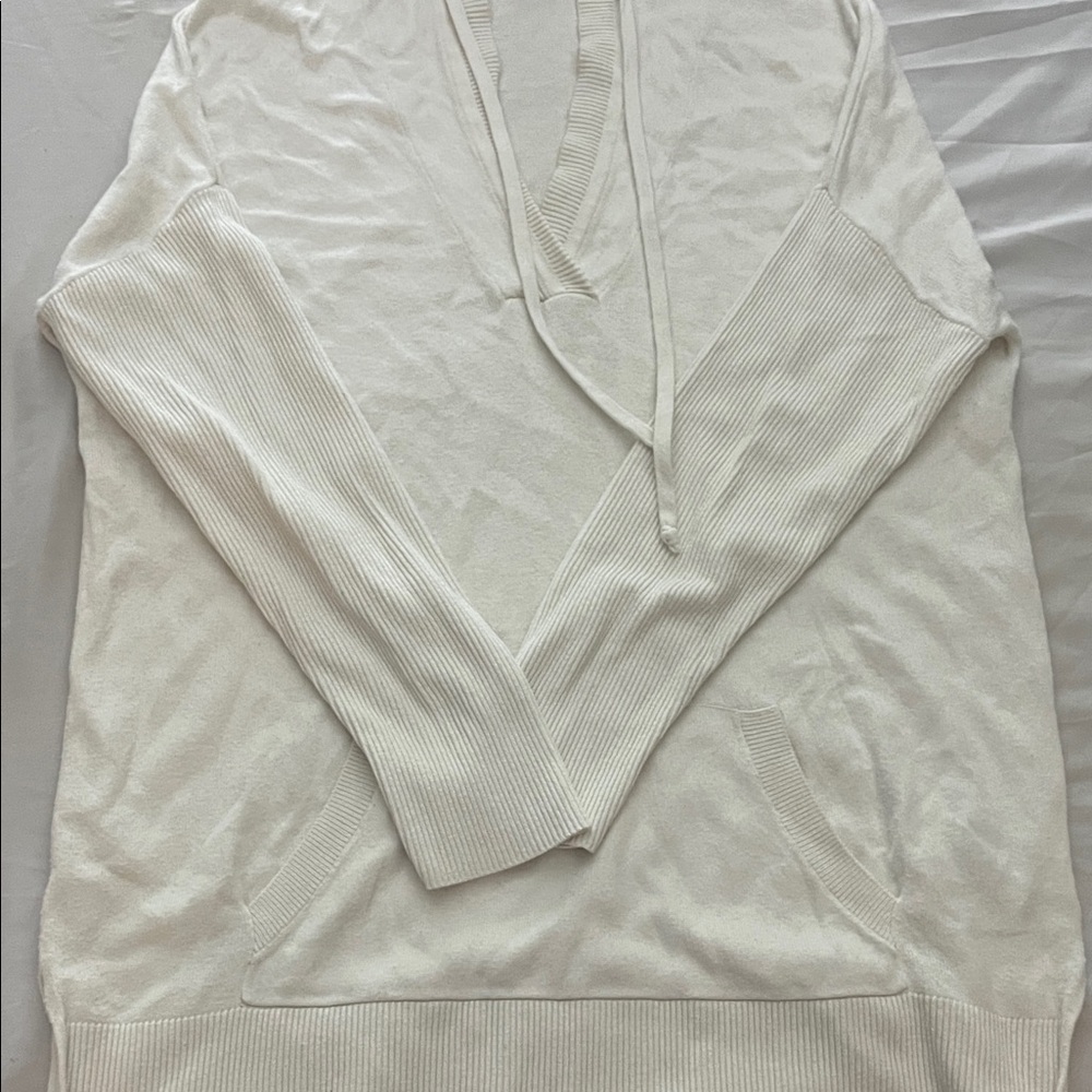 Elegant White Women's Sweater